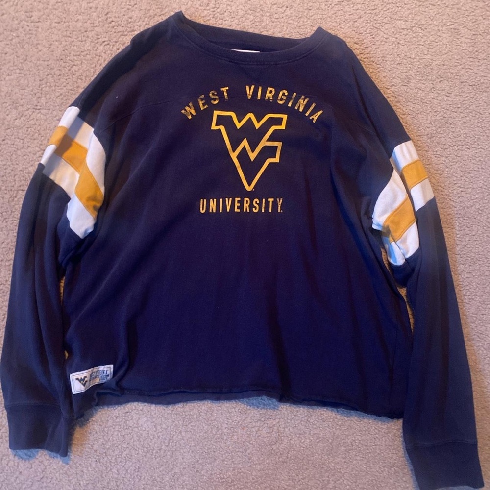 Mens L Vintage West Virginia crewneck!